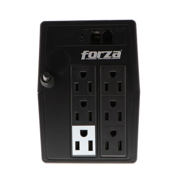 Forza - UPS - Line interactive - 500 Watt - 1000 VA - AC 220 V - 6 NEMA Outlets - Imagen 2