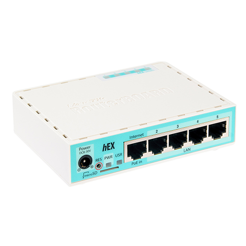 ROUTER MIKROTIK 5XGB 880MHZ 256M L4 5GBE