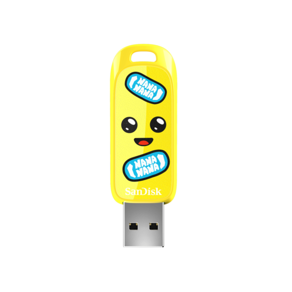 SanDisk - USB flash drive - USB 3.2 Gen 1 - Peely Edition 64GB