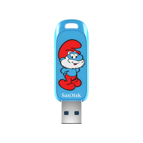 SanDisk - USB flash drive - USB 3.1 Gen 1 - Smurfs USB 128G