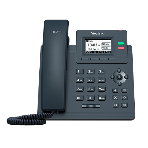 IP PHONE YEALINK 2SIP 2LINE 10/100 POE