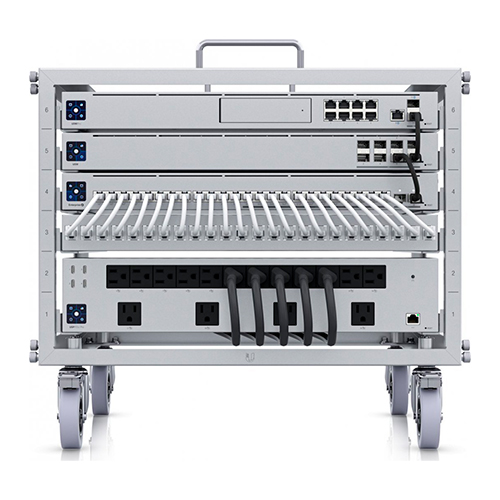 RACK UI 6U 24PUERTOS PATCH PANEL