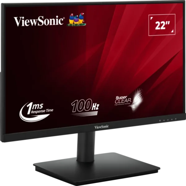 ViewSonic VA220-H - LED-backlit LCD monitor - 22" - 1920 x 1080 - HDMI / VGA - Imagen 2