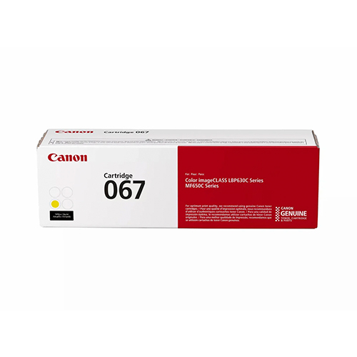 CANON CARTUCHO DE TONER 067 AMARILLO