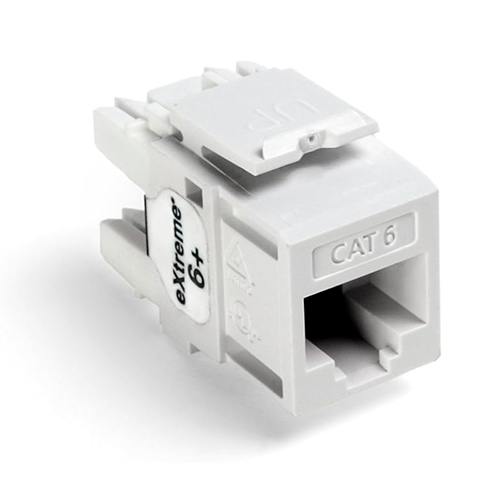 Jack Cat6 150 White Tool