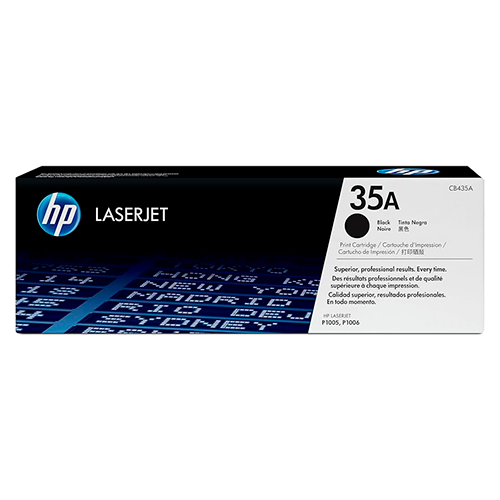 HP 35A Black Original LaserJet Toner Cartridge