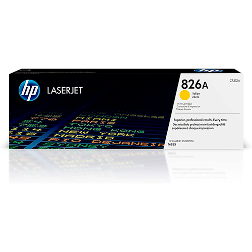 HP 826A Yellow Original LaserJet Toner Cartridge