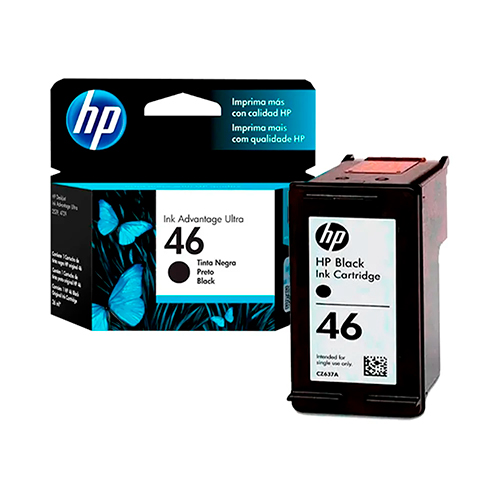 HP 46 Black Ink Cartridge
