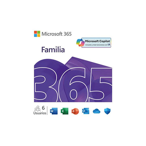 Microsoft? M365 Family Subscr PK Lic 1YR Online LatAm ONLY ESD