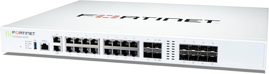 Fortinet FortiGate 200F - Aparato de seguridad - con 1 año de asistencia 24/7 FortiCare + 1 año de p - Imagen 2