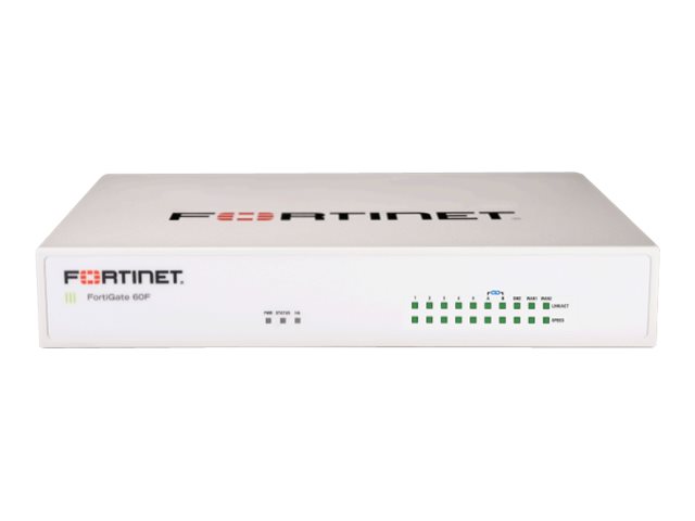 Fortinet FortiGate 60F - Aparato de seguridad - con 1 año de protección 24/7 FortiCare y Forticare U