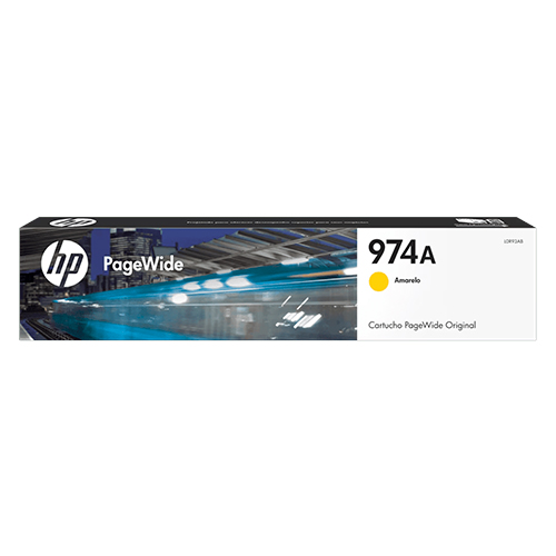 HP 974A Yellow Original PageWide Cartridge