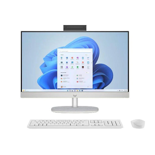 HP 27-cr0275la - All-in-one - AMD Ryzen 7 7730U / 4.5 GHz - DDR5 SDRAM - 512 GB HDD - 27" - UMA - Windows 11 Home - White