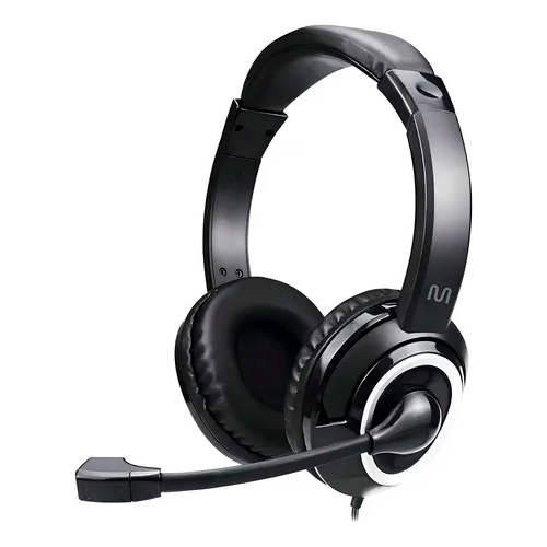 MULTILASER AUDIFONOS CONEXION P3 USB CABLE DE 240CM