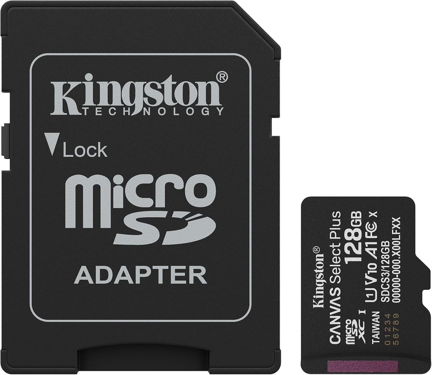 Kingston - Flash memory card - microSDHC - 128GB microSDXC Canvas Select