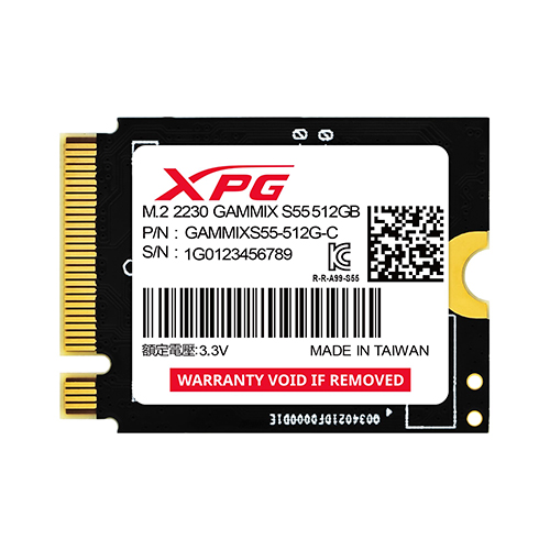 ADATA DISCO DURO SGAMMIXS55-512G-C 512GB SSD M.2 NVME 2230 5 AÑOS DE GARANTÍA
