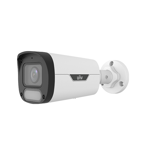 UNIVIEW IP 8MP COLORHUNTER WITH WISE-ISP 30M FIXED BULLET CAMERA WDR BUILT-IN MIC SD IP67