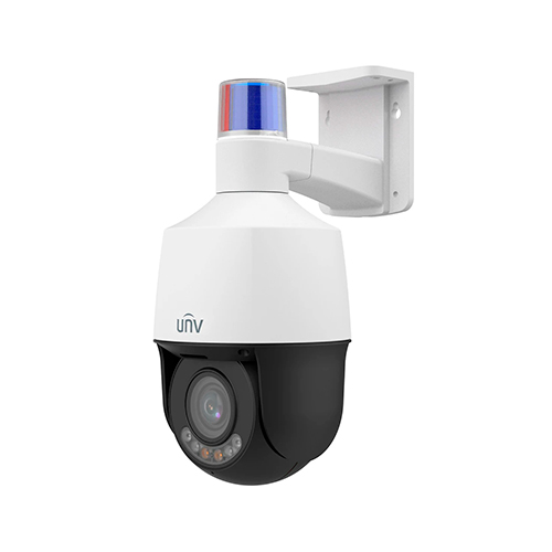 UNIVIEW IP 5MP MINI PTZ 5X CAMERA COLORHUNTER TRI-GUARD DUAL LIGHT ACTIVE DETERRENCE TWO-WAY AUDIO SD WDR IP66
