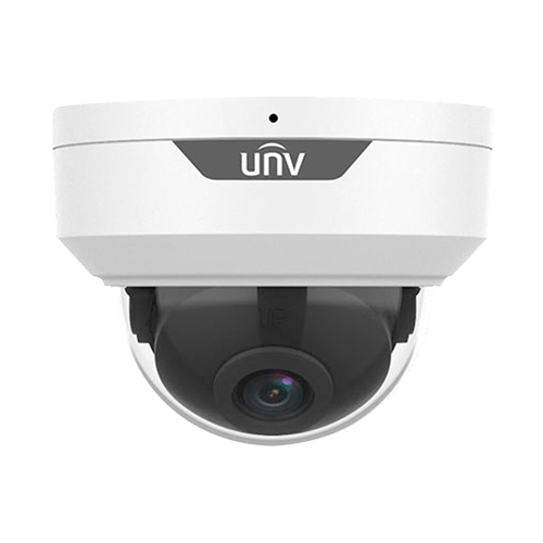 UNIVIEW 8MP LightHunter Fixed 2.8MM IR30M Dome Analog Camera Mic WDR IP67 IK10
