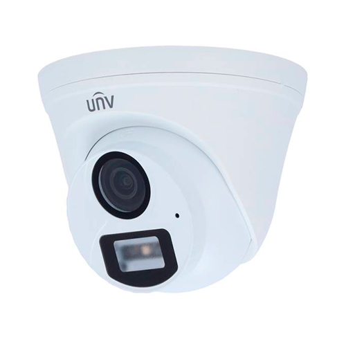 UNIVIEW 2MP ColourHunter Fixed Warm Light 20m Turret Analog Camera Built-in Mic