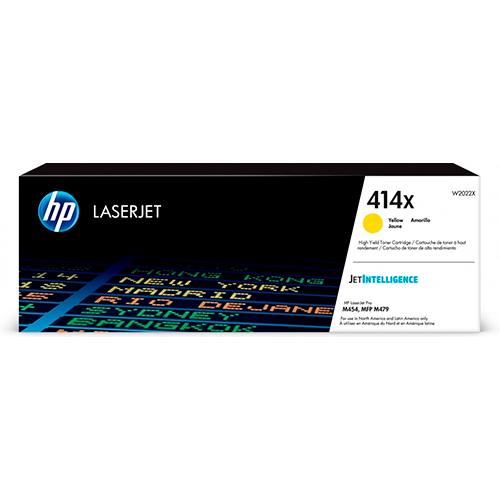 HP 414X Yellow LaserJet Toner Cartridge