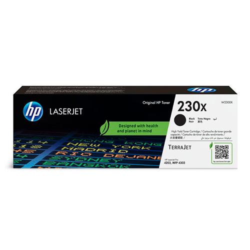 HP 230X BLACK ORIGINAL LASERJET TONER CARTRIDGE