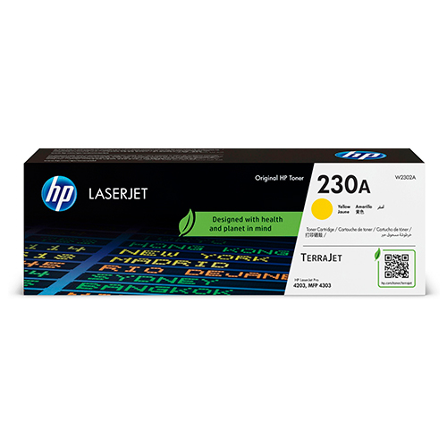 HP 230A YELLOW ORIGINAL LASERJET TONER CARTRIDGE