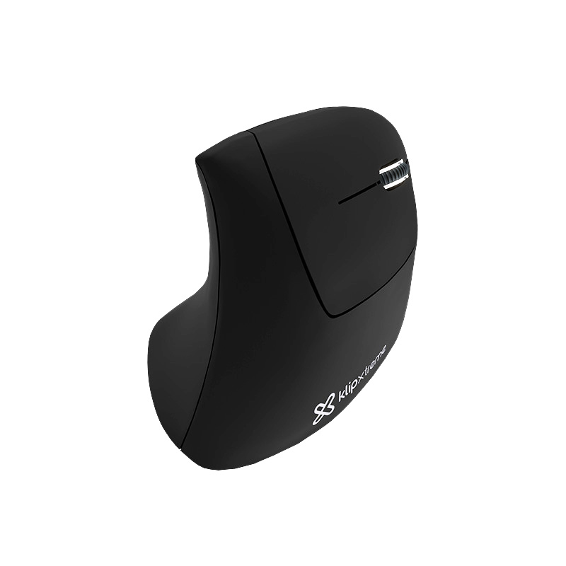Klip Xtreme - Mouse - 2.4 GHz - Wireless - Vertical - Rechargeable