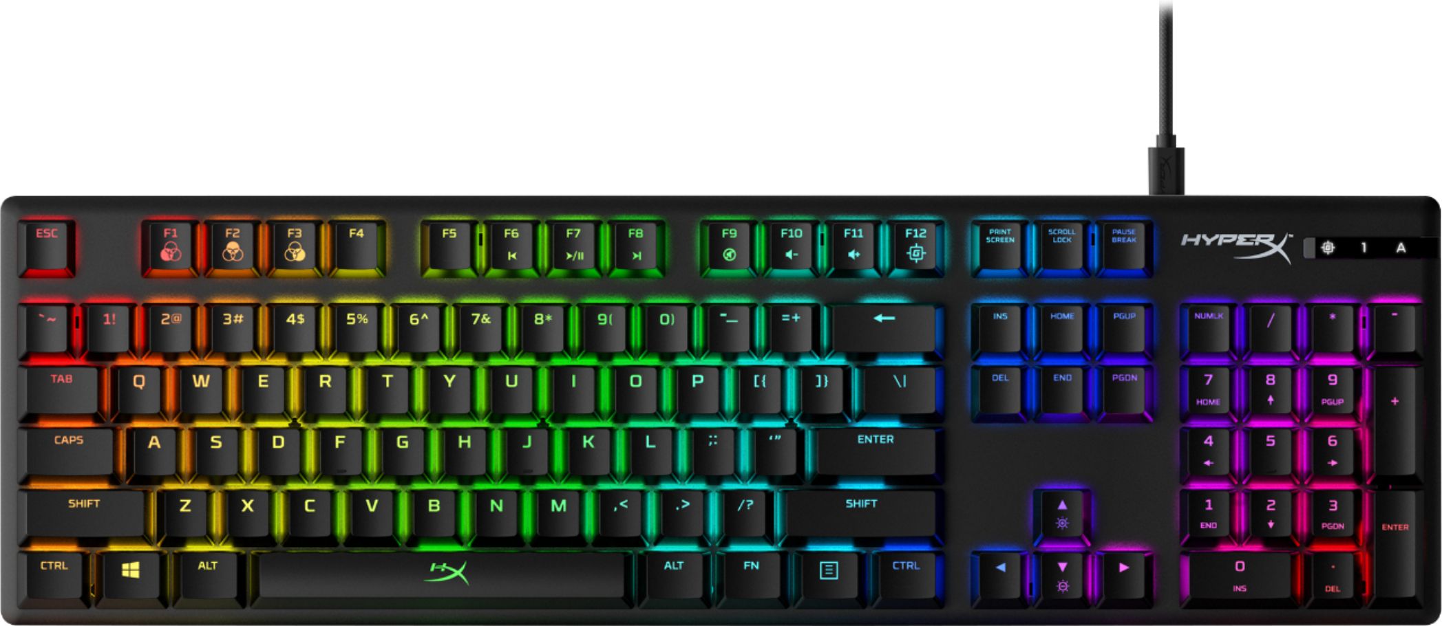 HyperX - Teclado - Cableado - HX-KB6RDX-LA