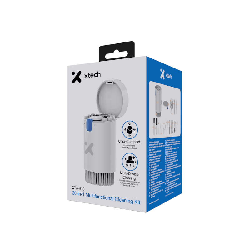 Xtech - 20-in-1 Multifunctional Cleaning Kit - XTA-910