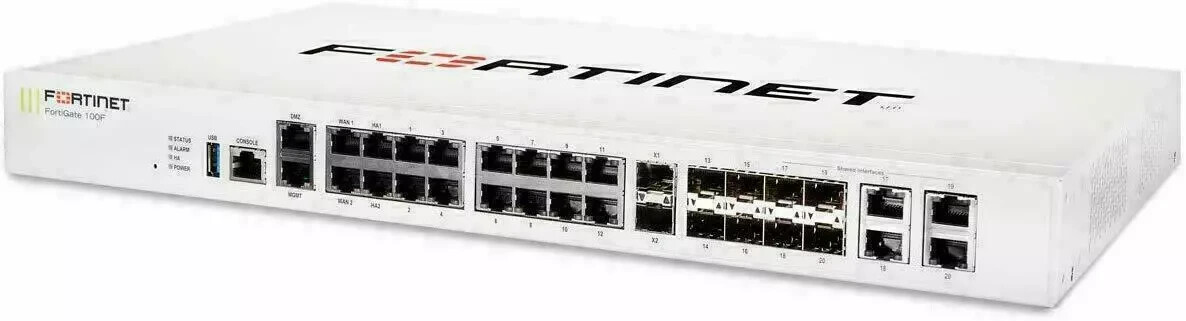 Fortinet FortiGate 100F - Aparato de seguridad - 10GbE - Imagen 3