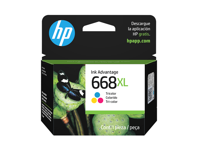 HP - 668XL - Ink cartridge - Tri-color Original Ink Advanta