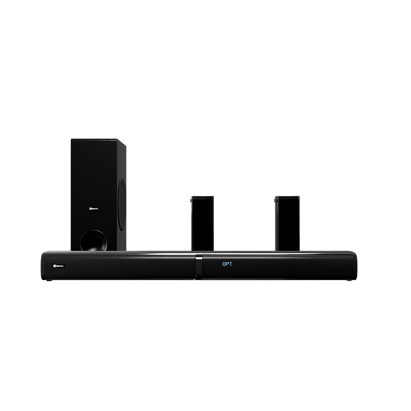 Klip Xtreme - Sound bar - Black - 5.1ch Wireless Subwoofer