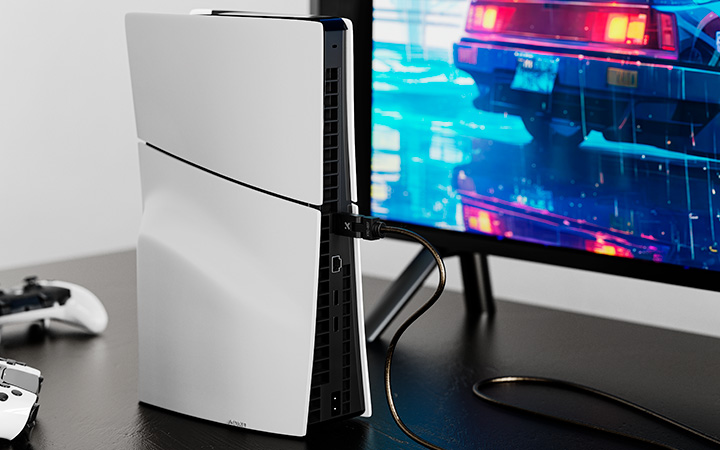 Xtech - Video / audio cable - HDMI - Male to Male Swivel 6f XTC-607 - Imagen 4