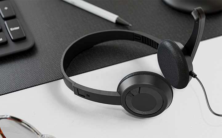 Xtech - XTH-241 - Headphones with microphone - Para Conference / Para Computer - Wired - USB/ In lin - Imagen 5