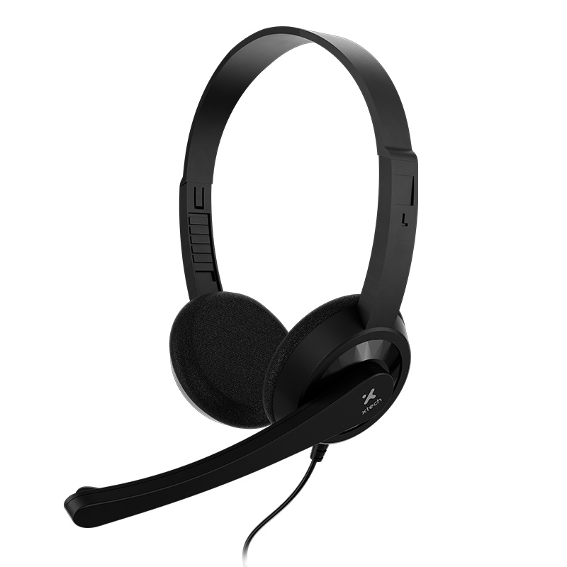 Xtech - XTH-241 - Headphones with microphone - Para Conference / Para Computer - Wired - USB/ In lin