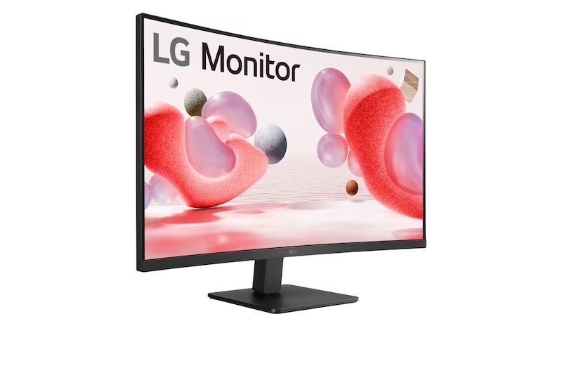 LG MONITOR CURVO 32" CURVO, RESOLUCIÓN FHD 1920X1080, PANEL VA, 100 HZ, TIEMPO DE RESPEUSTA DE 5 MS (GTG), CONECTIVIDAD 2X HDMI, 1X D-SUB (VGA), 1X SALIDA DE AURICULARES Y 3 AÑOS DE GARANTÍA - Imagen 2
