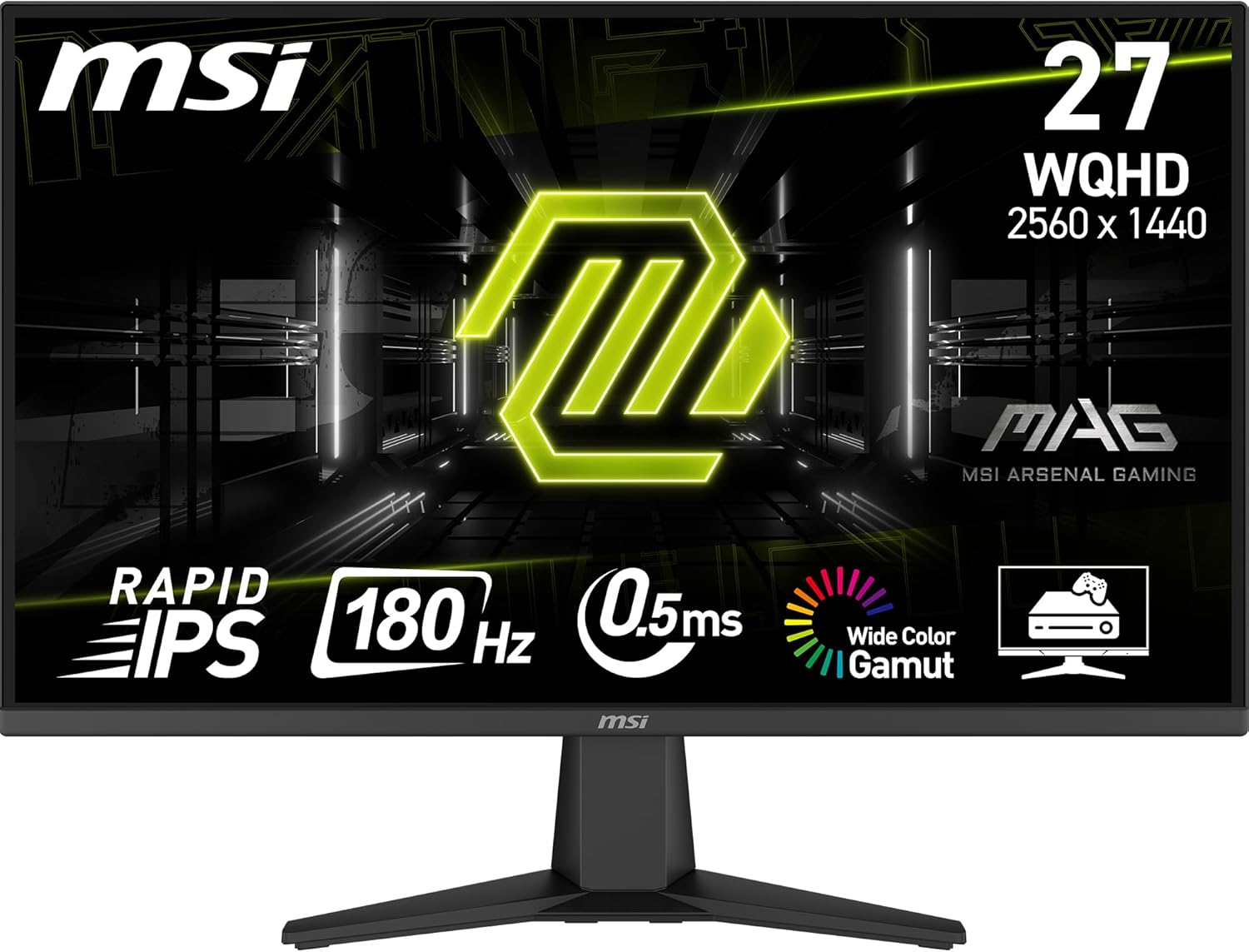 MSI MONITOR 27" MAG 275QF IPS 2K 180HZ