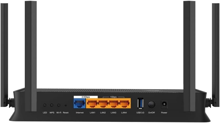 TP-Link - BE3600 Dual-Band Wi-Fi 7 Route - Imagen 3