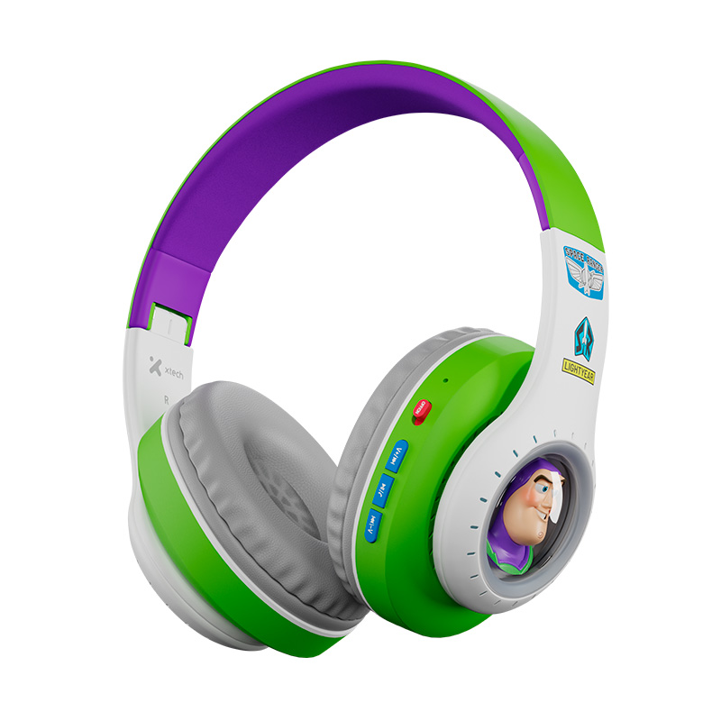 Xtech - Headphones with microphone - Wireless - Disney TS Buzz 3D XTH-D381TS