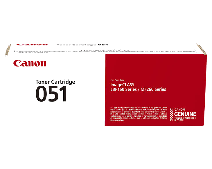 CANON CARTUCHO DE TONER 051 BK