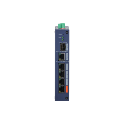 DAHUA CLOUD 6-PORT MANAGED HARDENED ETHERMET SWITCH WITH 4-PORT POE 60W - Imagen 3