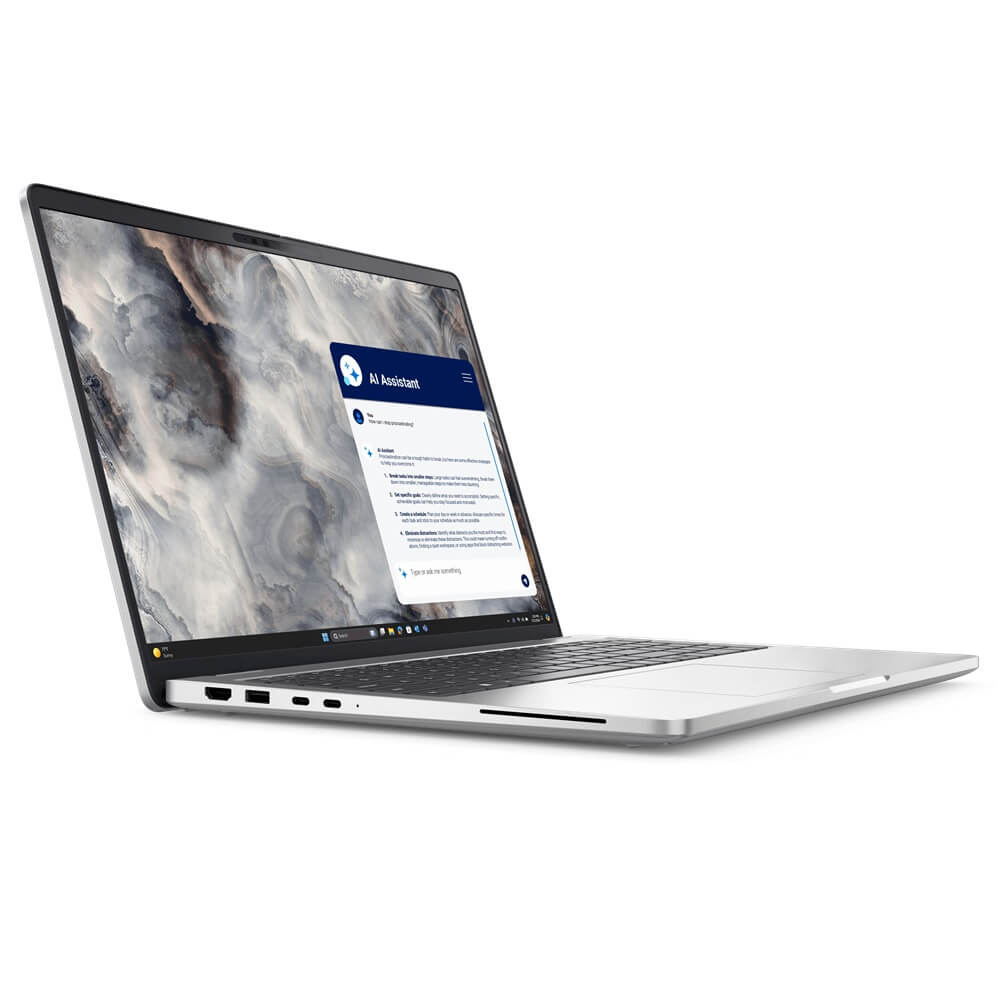 Dell Pro Plus 16 PB16250 - Notebook - 16" - Intel Core Ultra 7 266VvPro / 5.0 GHz - 16 GB - DDR5 SDRAM - 512 GB - Integrated graphics - Windows 11 Pro - +Cpilot - Imagen 2