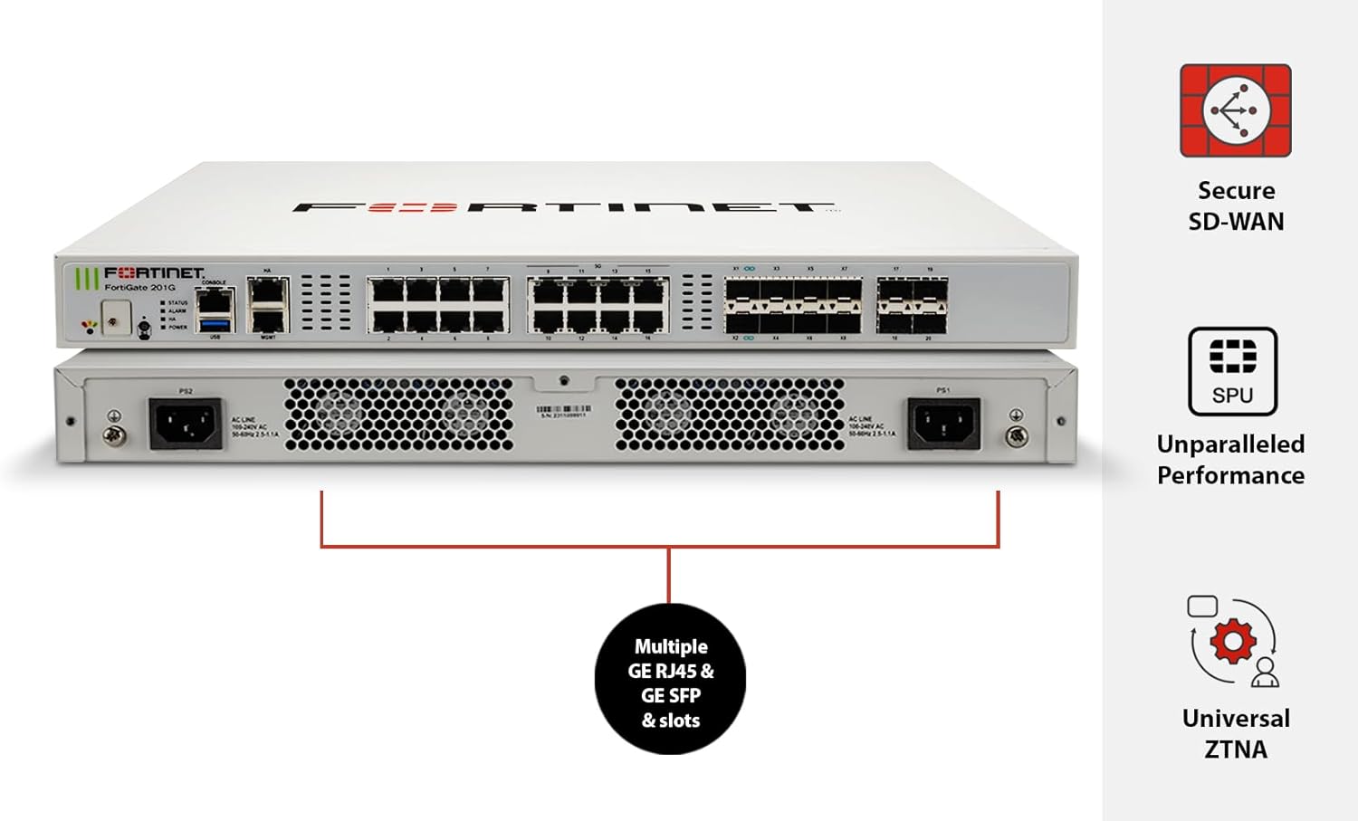 Fortinet - Firewall - FG-200G - Imagen 4