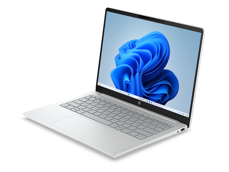 HP Omni Clamshell - Notebook - 14" - Intel Core 5- 120U / 5.0 GHz - 8 GB - DDR5 SDRAM - 512 GB - Integrated graphics - Windows 11 Home - Silver - Imagen 2