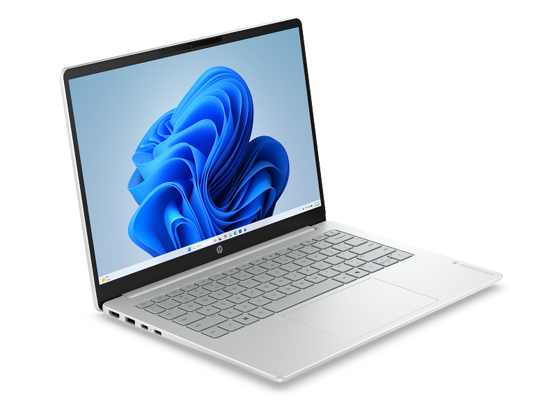 HP Omni Clamshell - Notebook - 14" - Intel Core 5- 120U / 5.0 GHz - 8 GB - DDR5 SDRAM - 512 GB - Integrated graphics - Windows 11 Home - Silver - Imagen 3