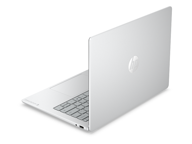 HP Omni Clamshell - Notebook - 14" - Intel Core 5- 120U / 5.0 GHz - 8 GB - DDR5 SDRAM - 512 GB - Integrated graphics - Windows 11 Home - Silver - Imagen 4