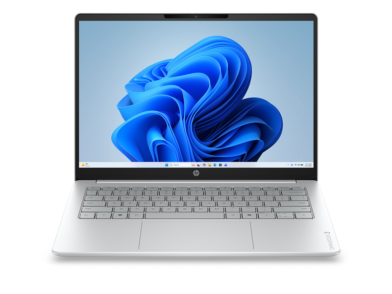 HP Omni Clamshell - Notebook - 14" - Intel Core 5- 120U / 5.0 GHz - 8 GB - DDR5 SDRAM - 512 GB - Integrated graphics - Windows 11 Home - Silver