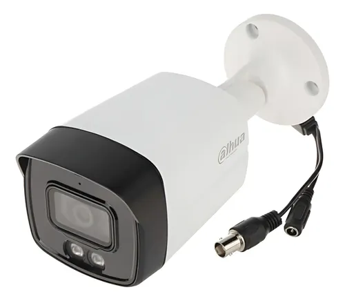 DAHUA HDCVI 5MP SMART DUAL LIGHT 40M FIXED-FOCAL BULLET CAMERA BUILD IN MIC