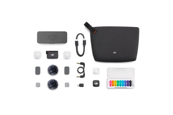 DJI – Microphone – Mic Mini 2 (2 TX + 1 RX + Char – Electro Import